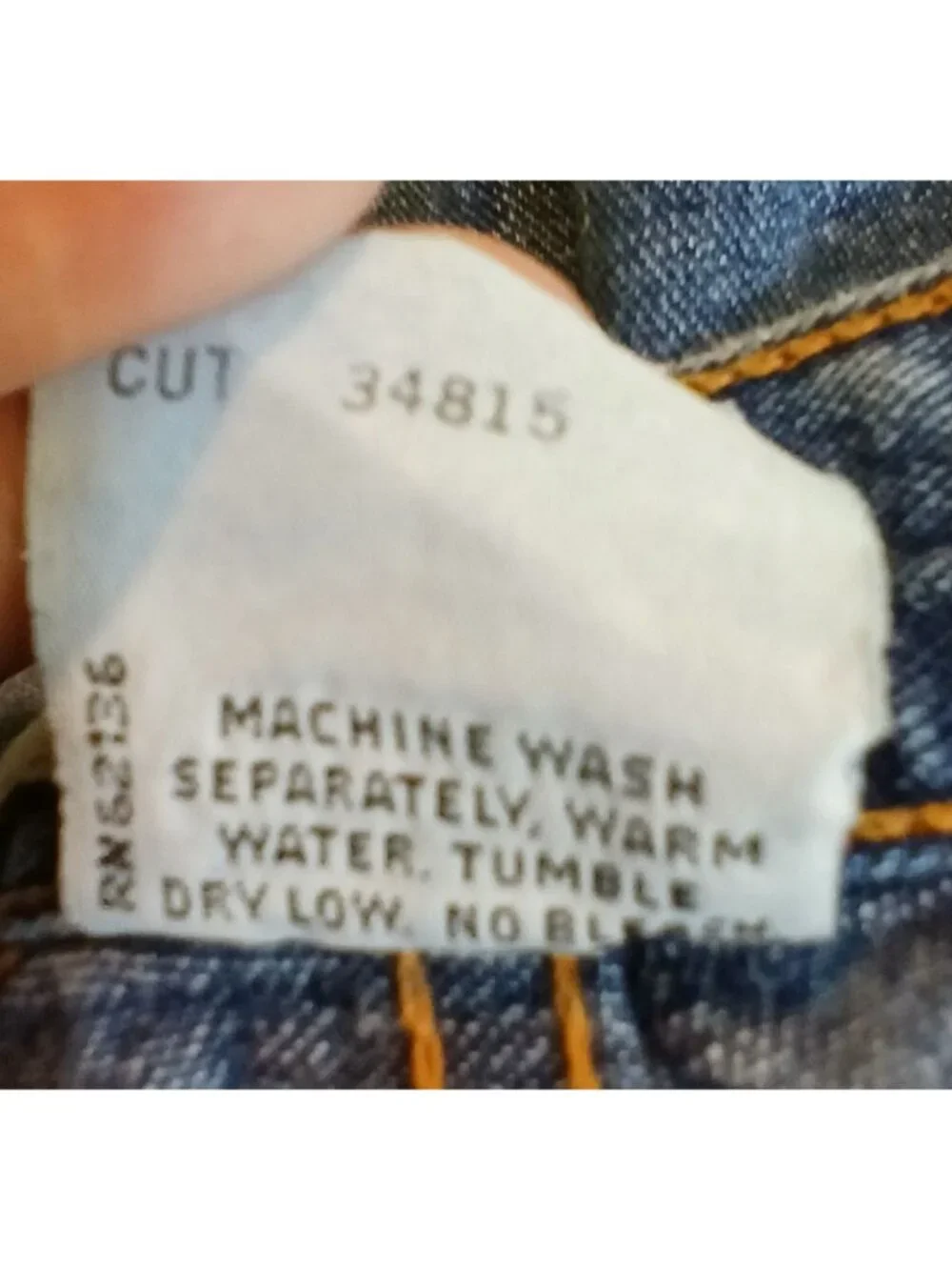 Guess Womens Denim Cargo Pants Size 29 Style 34815 100% Cotton Made USA #H-28 - Picture 5 of 14